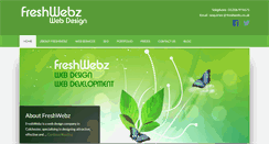 Desktop Screenshot of freshwebz.co.uk